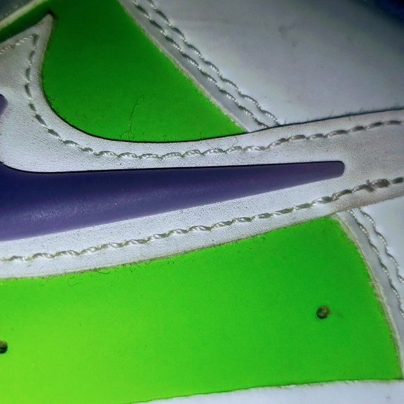 NIKE AIR FORCE 1 6.5Y = WOMEN'S 7.5-8 SPACE PURPLE - Picture 6 of 14